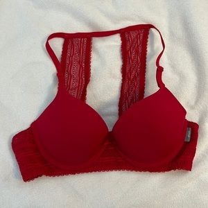 Aerie red bra
